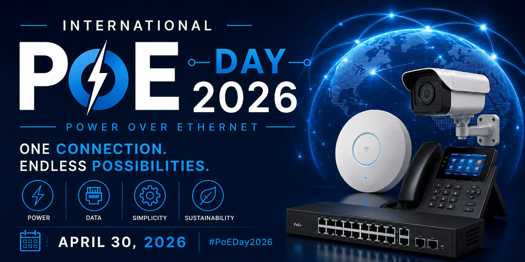 International PoE Day 2026: Powering the Future of Industrial and Remote Connectivity